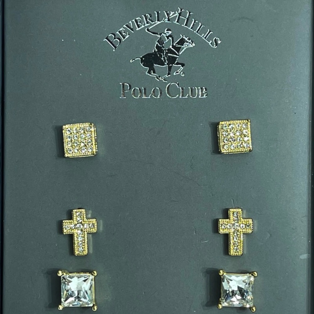 Beverly Hills Polo‎ Club Men’s Earrings